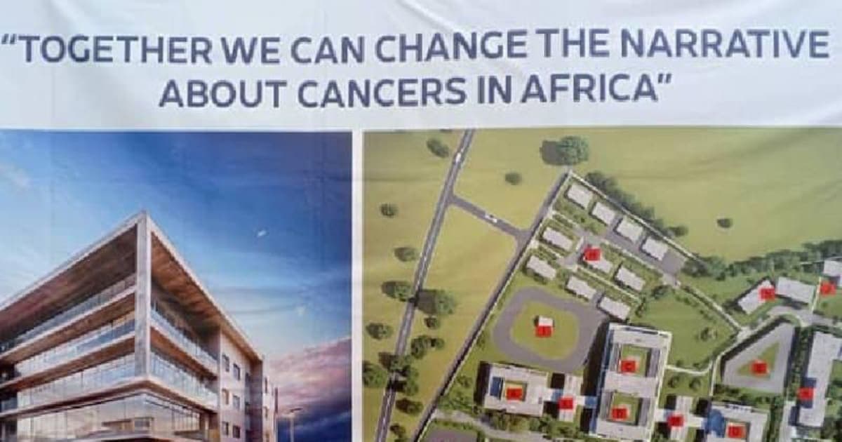 OTUMFUO BREAKS GROUND FOR THE CONSTRUCTION OF COMPREHENSIVE CANCER CENTER OF EXCELLENCE.