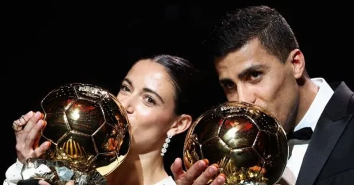 Ballon d’Or: Rodri and Aitana Bonmati named world best players