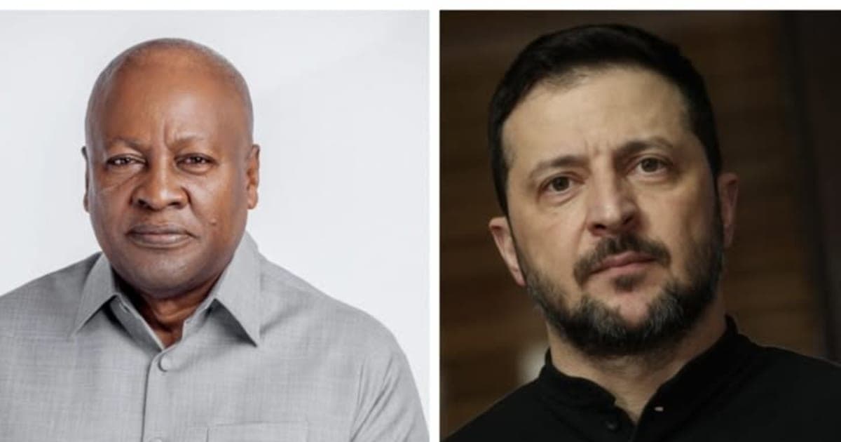 Ghana Eyes Drone Technology and Agro-Logistics Partnership with Ukraine: Mahama, Zelenskyy Deepen Bilateral Ties