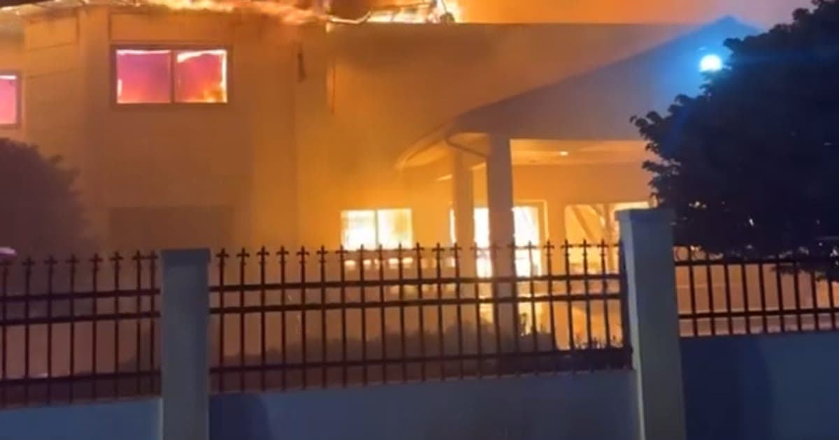Fire Ravages Accra Tourist Information Centre, GNFS Investigates Cause