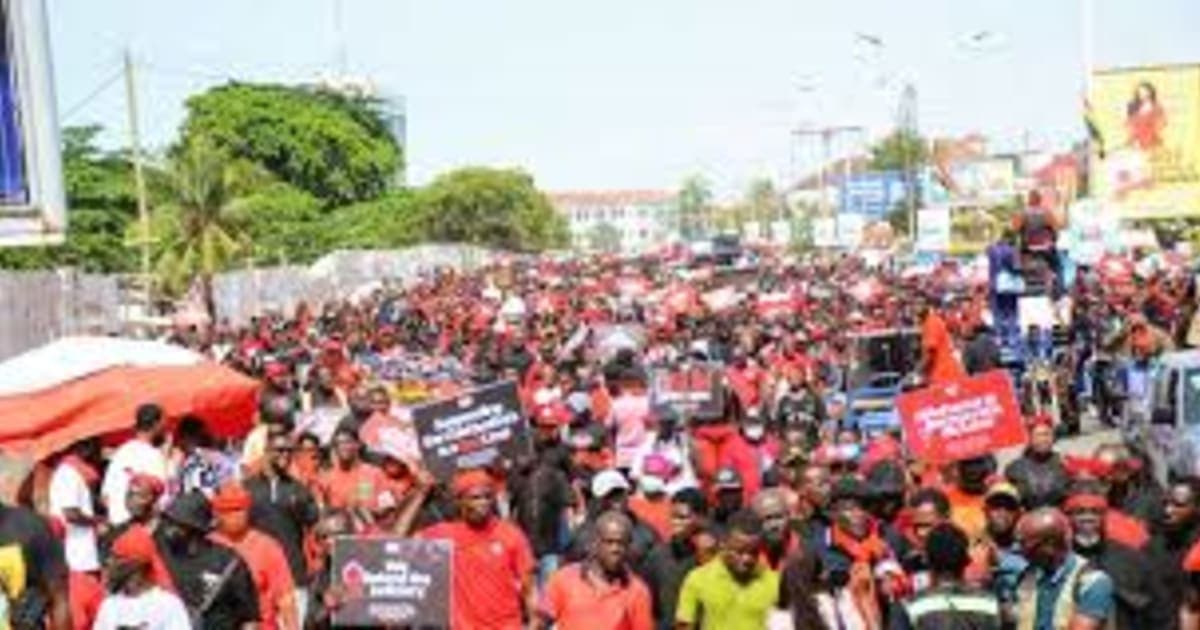 NPP Stages Protest Against ‘Selective Justice’ Under Mahama Government