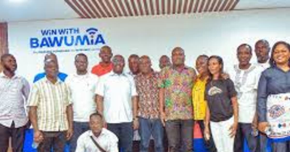 Greater Accra NPP Electoral Area Coordinators Declare Support for Bawumia.