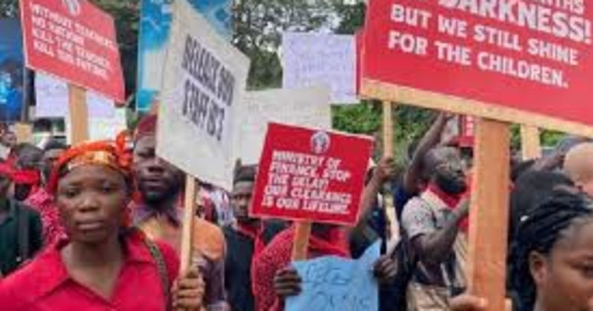Unposted 2022/2023 Teachers Protest over delayed postings