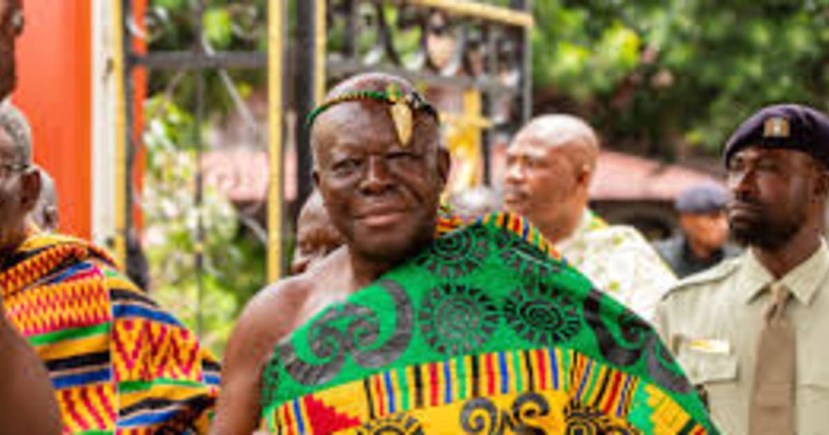 Asantehene departs Ghana on an official visit to Poland and Canada