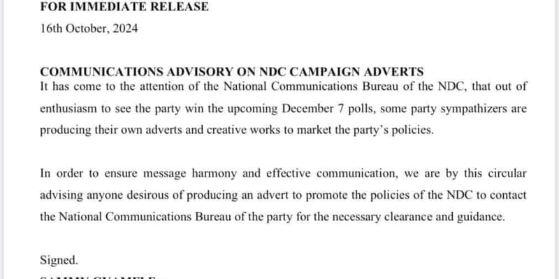 NDC's Release