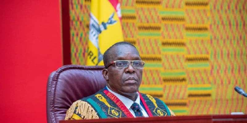 Speaker Bagbin announces Parliament adjourns indefinitely
