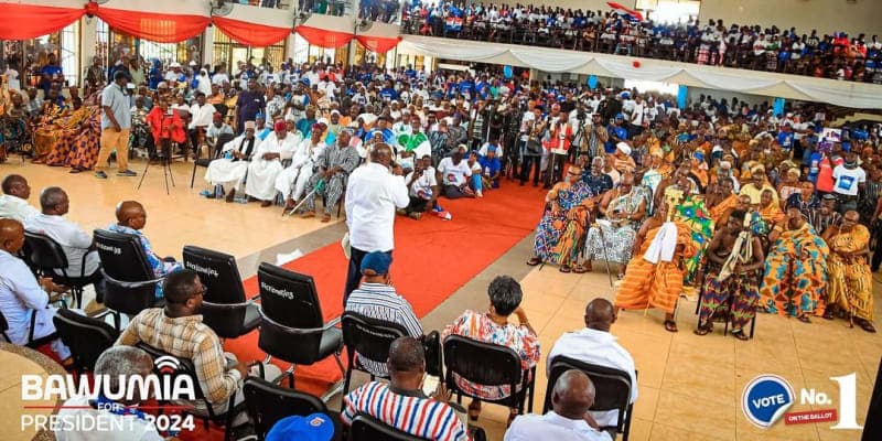 Dr. Bawumia addresses youth on tackling unemployment through digital economy